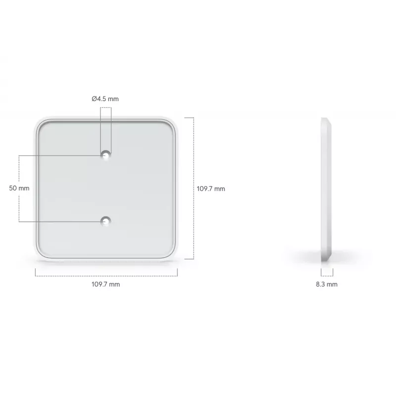 Ubiquiti UACC-FM-16cm magnetinis laikiklis polikarbonato baltas 109,7 mm