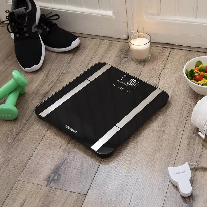 Cecotec išmaniosios svarstyklės Surface Precision 9450 Full Healthy, juodos