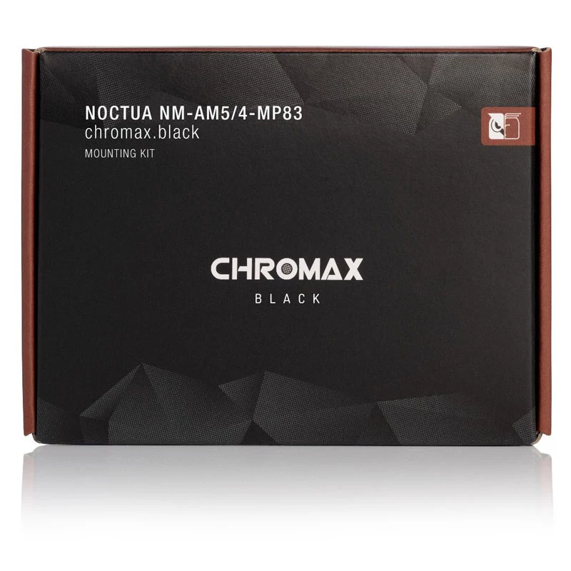 Noctua NM-AM5/4-MP83 CHROMAX.BLACK tvirtinimo rinkinys AM4/AM5 juodas