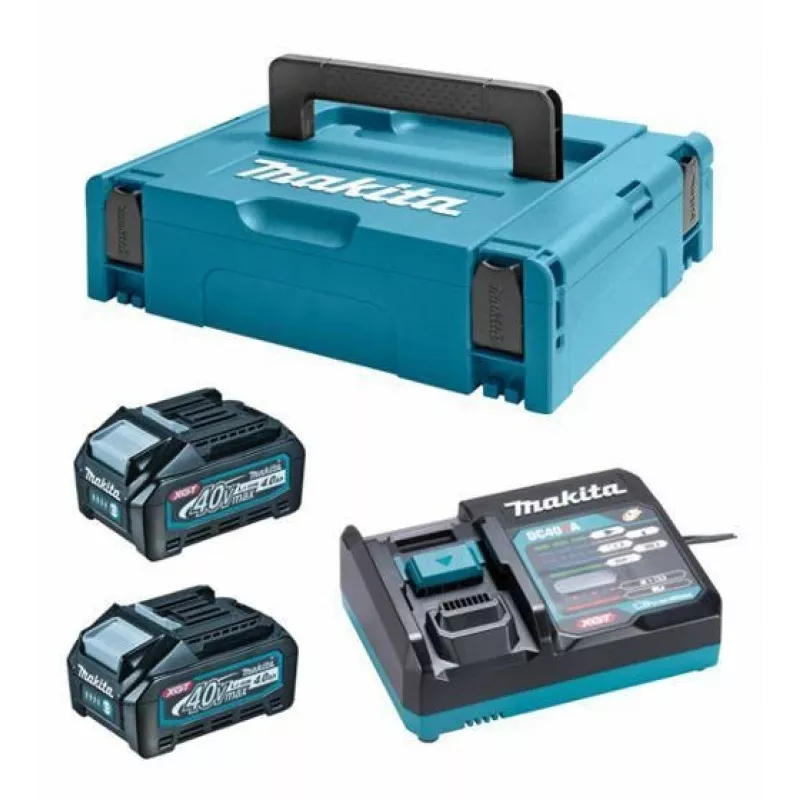 Makita XGT akumuliatoriaus ir įkroviklio rinkinys