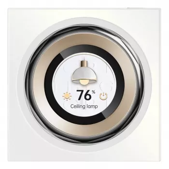 AQARA Touchscreen Dial V1 (DS-K01D) – bespalvis jungiklis su ekranu