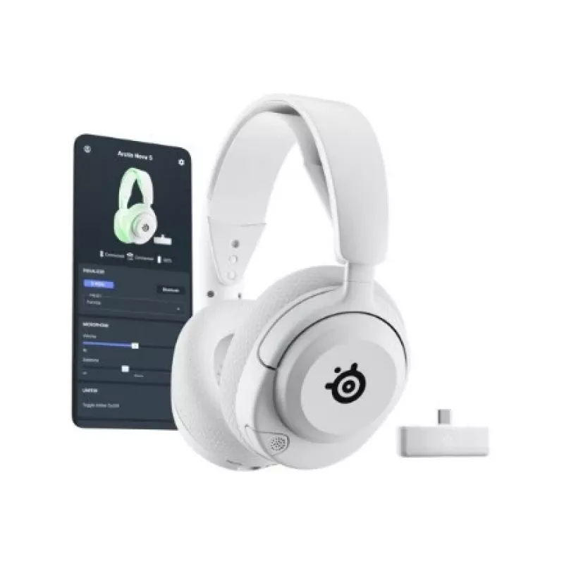 Belaidės ausinės žaidimams SteelSeries Arctis Nova 5X Wireless