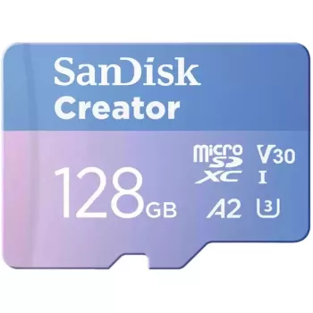 SanDisk Creator microSDXC atminties kortelė 128 GB