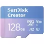 SanDisk Creator microSDXC atminties kortelė 128 GB
