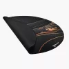 Arozzi Zona Round Floor Pad apsauginis kilimėlis grindims – juodas/auksinis, apvalus