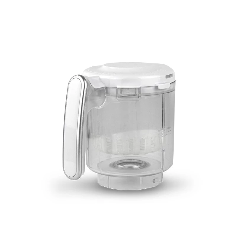 Maitinimo prietaisas kūdikiams Neno Cibo 300 W, 0,3 l dubuo, garinimas ir maišymas, pašildymas, pilka/balta