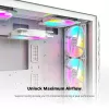 Ventiliatorius Montech HP140 ARGB PWM 14 cm Baltas