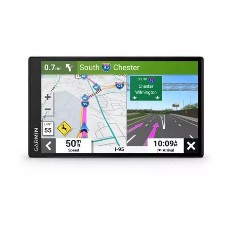 Garmin DriveSmart 76 navigator fiksuotas 17,8 cm (7 inch) TFT lietimui jautrus ekranas 239,6 g juodas (EU MT-D)