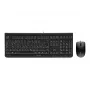 Klaviatūra CHERRY DC 2000 su pele, universali USB, QWERTY čekiška, juoda