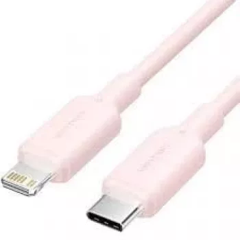 Vention LAKPH USB-C į Lightning laidas, 2 m, rožinis