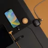 Įkrovimo ir duomenų laidas native union Belt Cable Duo Pro USB-C į USB-C ir Lightning, juodas