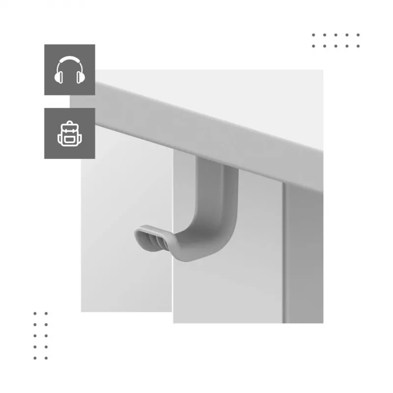 Stalas elektrinis MarkAdler Leader 7.6 Baltas