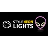 Stalinė lempa MANTA SNL86PK Stiliaus Neon Šviesos NSO Rožinė – dekoratyvinė neoninė rožinė lempa