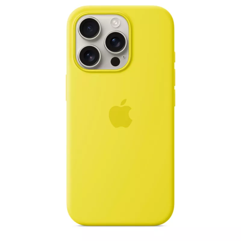 Silicininis dėklas su MagSafe, skirtas iPhone 16 Pro – Star Fruit