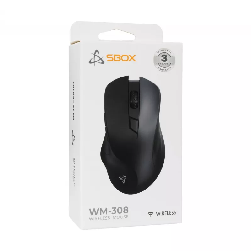 Pelė Sbox WM-308 Black USB