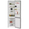 Šaldytuvas INDESIT INKS 1401 S4E1, E energijos klasė, laisvai pastatomas, kombinuotas, 202,5 cm aukščio, sidabrinis