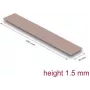 Delock terminė pagalvėlė 120 x 20 x 1,5 mm M.2 moduliams, 3,0 W/mK – be silikono (18482)