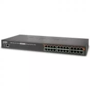 12 prievadų gigabito IEEE 802.3at didelės galios maitinimo injektorius