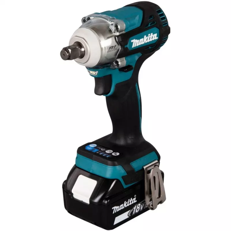 Sukimo variklis Makita DTW300RTJ 3200 aps/min, 18V, 2 akumuliatoriai