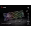 Mechaninė žaidimų klaviatūra SAVIO BLACKOUT X2 BROWN 61 klavišas 60% USB QWERTY RGB Outemu Brown