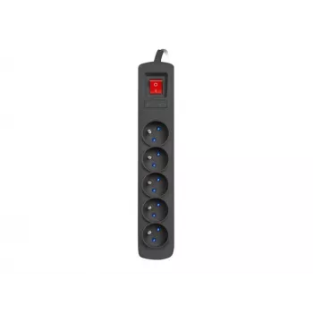 Armac ARC5 Juodas 5 lizdų ilginimo laidas 250 V 5 m