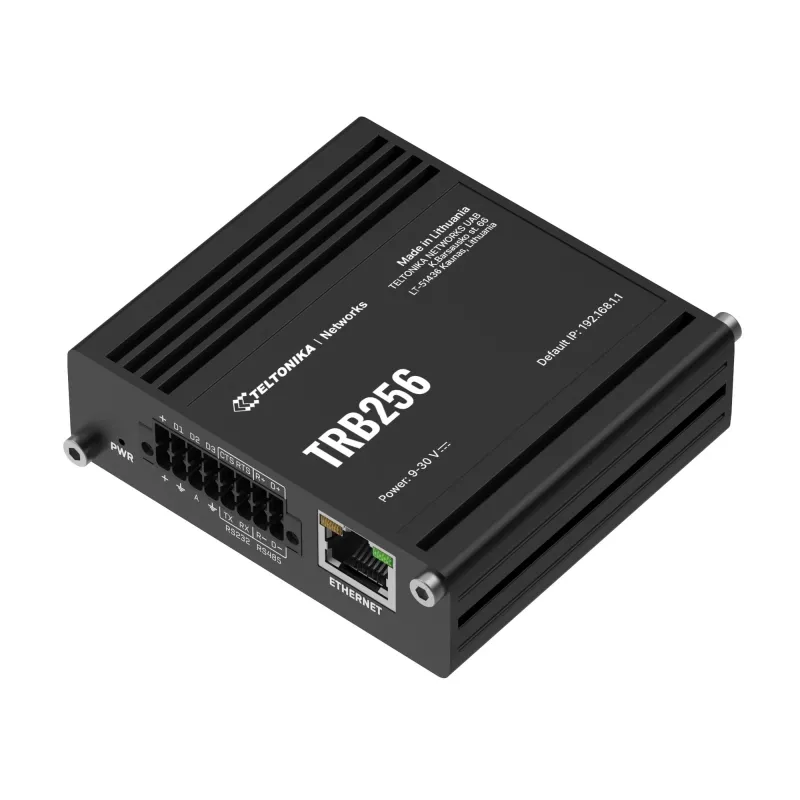 Maršrutizatorius LTE M1/NB-IoT | TRB256 | 10/100 Mbps | 1x Ethernet LAN (RJ-45) | 4G