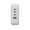 Hyper HyperJuice 100W USB-C GaN kelioninis įkroviklis 3C+1A - Baltas (HJ1002WHWWGL)