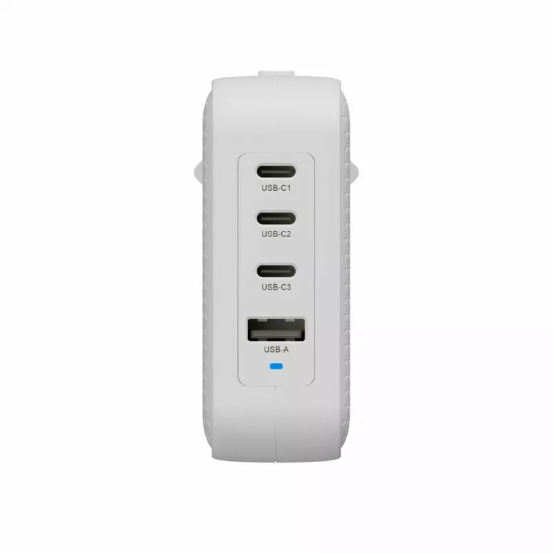 Hyper HyperJuice 100W USB-C GaN kelioninis įkroviklis 3C+1A - Baltas (HJ1002WHWWGL)