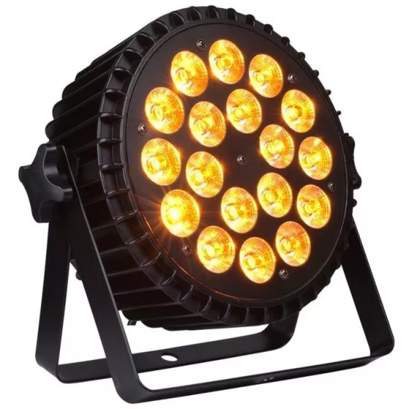 LIGHT4ME ALU QUAD PAR 18x6W RGBW – sceninis prožektorius