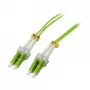 Synergy 21 S215498 Skaidulinis optinis kabelis 3 m LSZH OM5 2x LC žalias