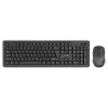 Savio KB-03 klaviatūra su pele, laidinis, USB, QWERTY, JAV anglų, juoda