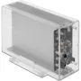 Dėklas HDD/SSD DeLOCK 42624 Skaidrus 2.5/3.5 colio