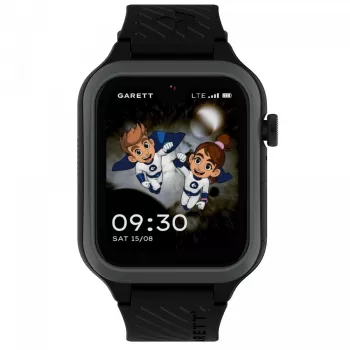 Išmanusis laikrodis vaikams Garett Kids Essa 2 4G juodas