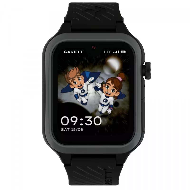 Išmanusis laikrodis vaikams Garett Kids Essa 2 4G juodas
