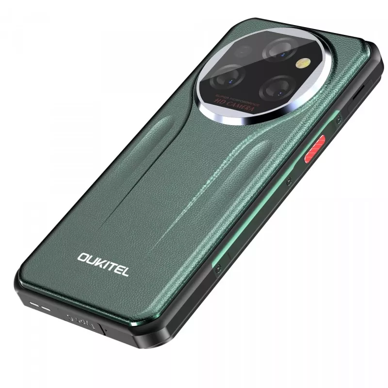 Oukitel WP39 6/256GB 11000mAh DS Žalias – Patvarus išmanusis telefonas