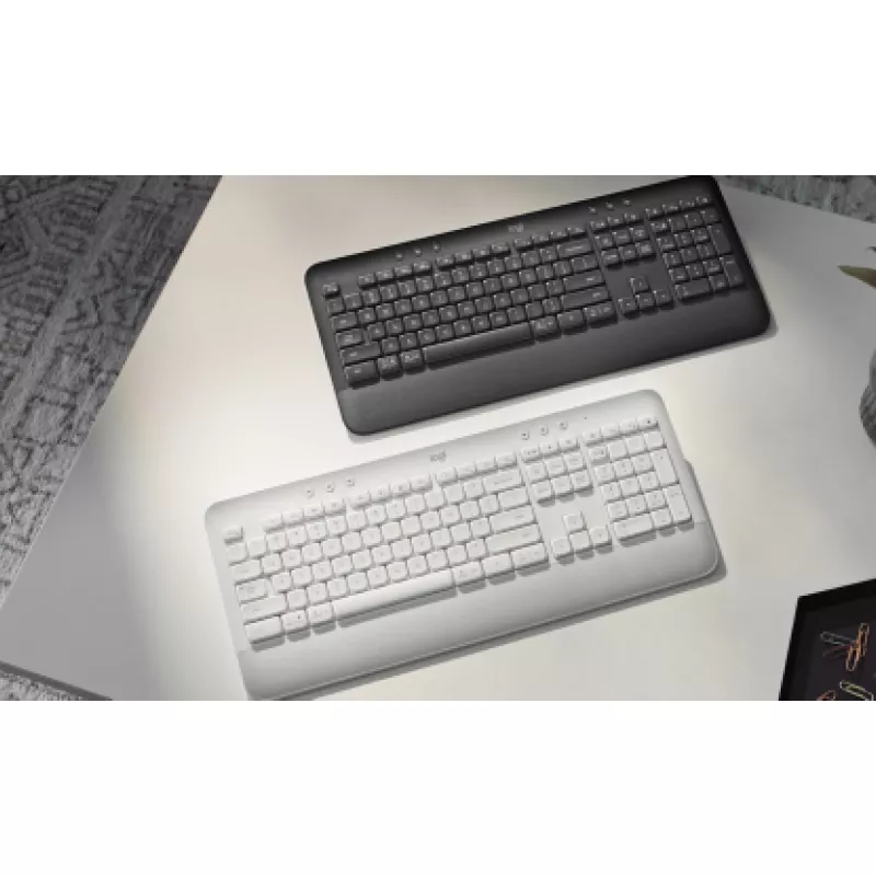 Logitech Signature K650 - belaidė klaviatūra - Bluetooth 5.1 - QWERTY ispanų - grafito spalva (920-010917)
