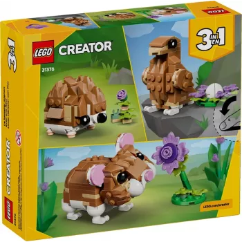 LEGO CREATOR 3 IN 1 31376 Mielas žiurkėnas su gėle