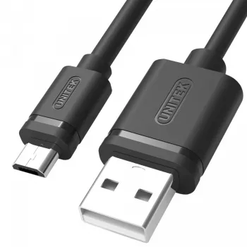 UNITEK Y-C434GBK USB laidas USB 2.0 1,5 m USB A Micro-USB B Juodas