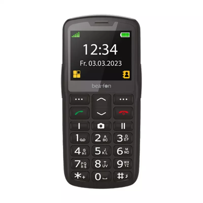 Beafon SL260LTE_EU003BS Mobilusis telefonas juodas