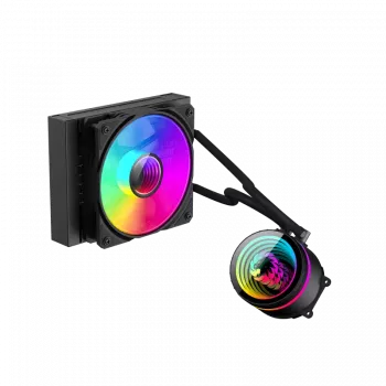 Gamemax ICEBURG 120 BK | 120 mm CPU skysčio aušintuvas | Juodas