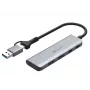 TRACER ADAPTER A-5 USB Type-C į USB-A 2x USB-A + 2x USB-C