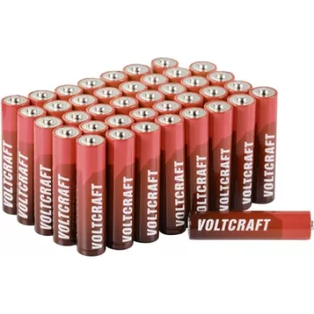 VOLTCRAFT Industrial LR03 SE Micro (AAA) baterija, šarminė-manganinė, 1300 mAh, 1.5 V, 40 vnt. (VC-11888965)
