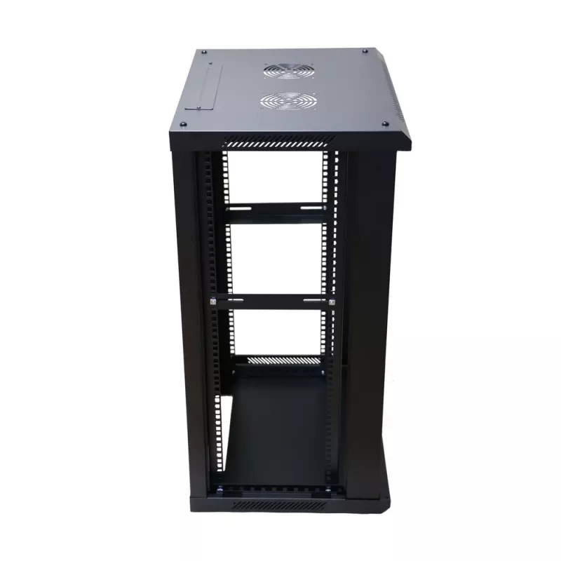 Sieninis stelažas Extralink Rackmount kabinetas 15U 600x600 juodas