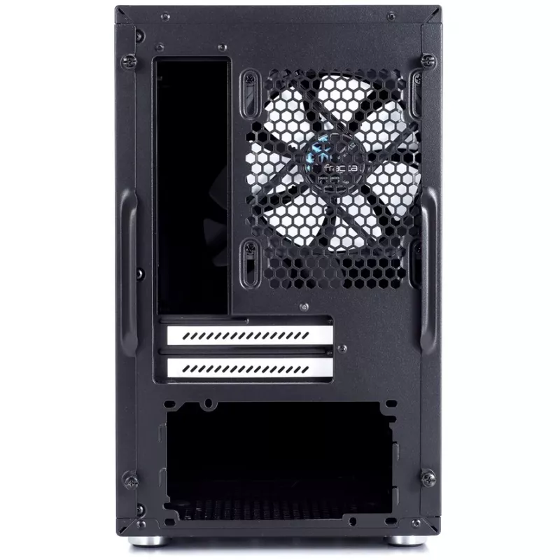 Fractal Design Define Nano S - Langas - Bokštas - ITX - be maitinimo šaltinio (ATX) - Juoda - USB/Garsas (FD-CA-DEF-NANO-S-BKW)