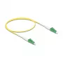 DeLOCK 83219 šviesolaidinis kabelis 0,5 m LC/APC – LC/APC geltonas