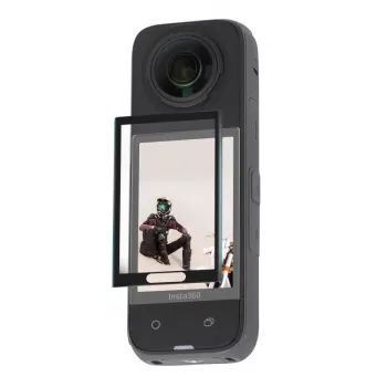 Grūdinto stiklo apsauginis ekrano stikliukas Sunnylife, skirtas Insta360 X4 / X5 — 2 vnt.