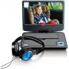 Nešiojamas DVD grotuvas Lenco DVP-910 – 9 colių ekranas, mėlynas (DVP910BLAU)
