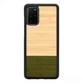 Dėklas Man and Wood Samsung Galaxy S20+ — bambukas, miško juoda
