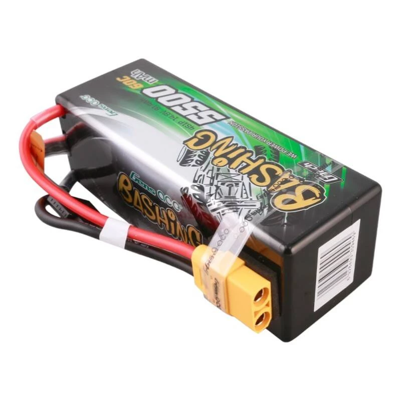 Gens ace G-Tech 5500mAh 4S1P 14.8V 60C HardCase akumuliatorius RC automobiliams