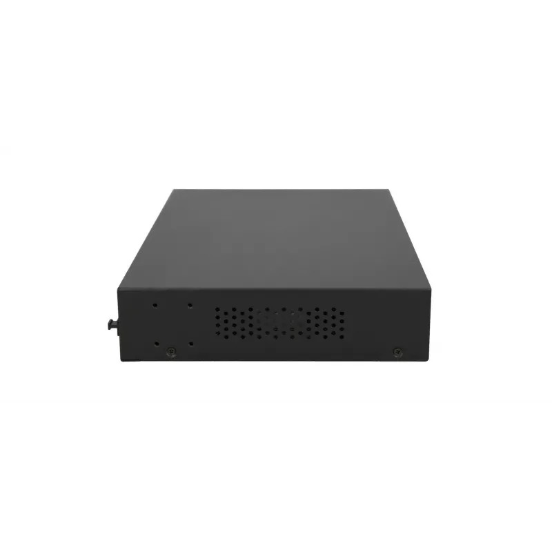 Switch Extralink VIRTUS V3 Unmanaged L2 16x Fast Ethernet (10/100) PoE 1U Juodas